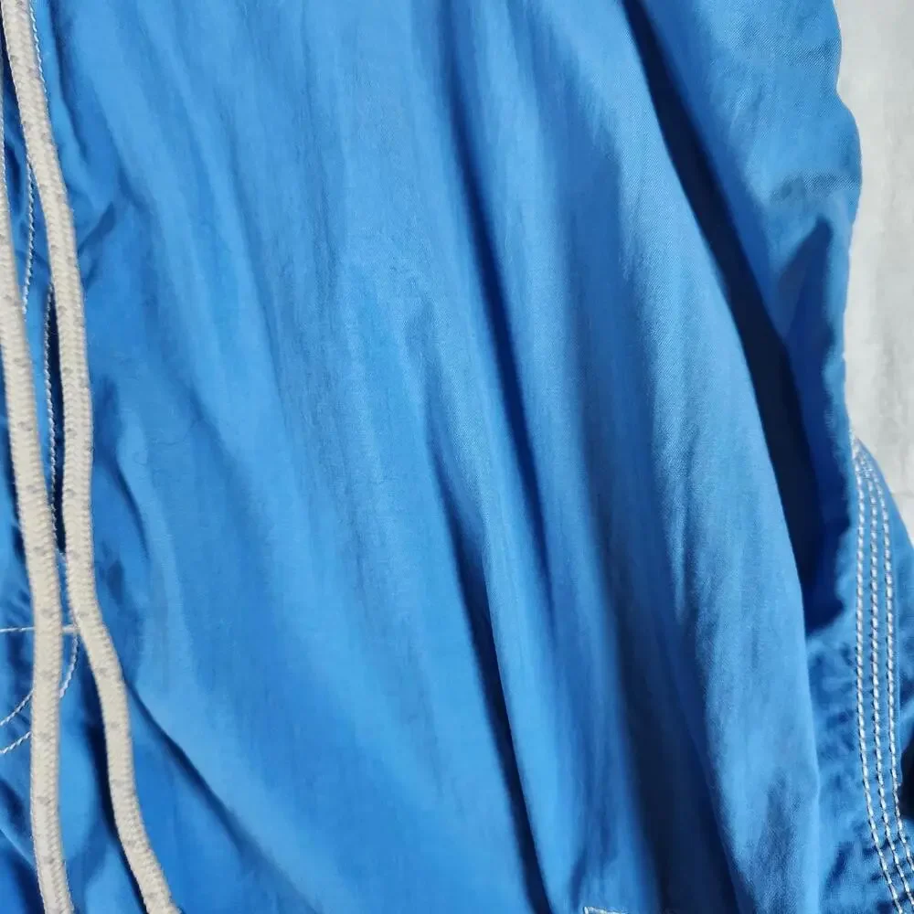 J Crew Blue Nylon Board Shorts Size 36‎ Swim Trunks